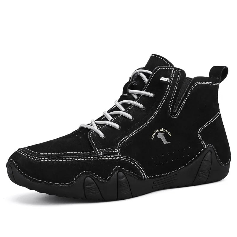 Lorenzo Leather Slip-on Boots