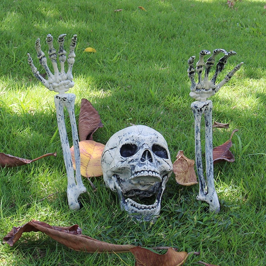 Skulloweenåä? Realistic In-Ground Skeleton Set