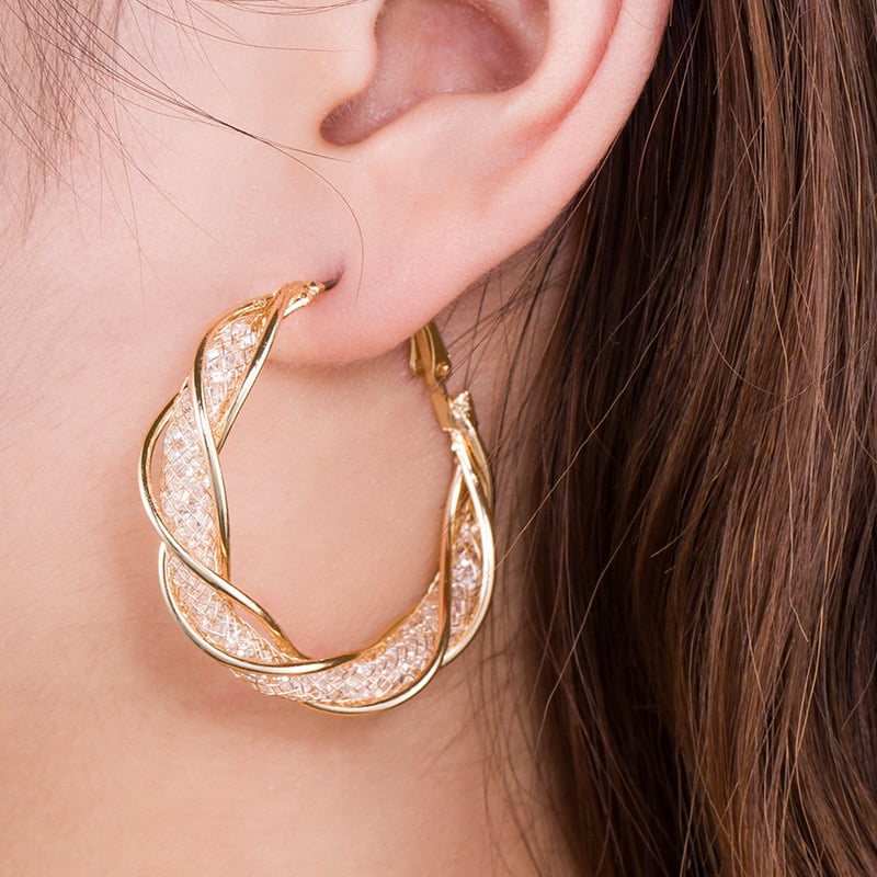🔥🎁2023-Christmas Hot Sale🎁 49% OFF🔥 - Fashion Twist Earrings