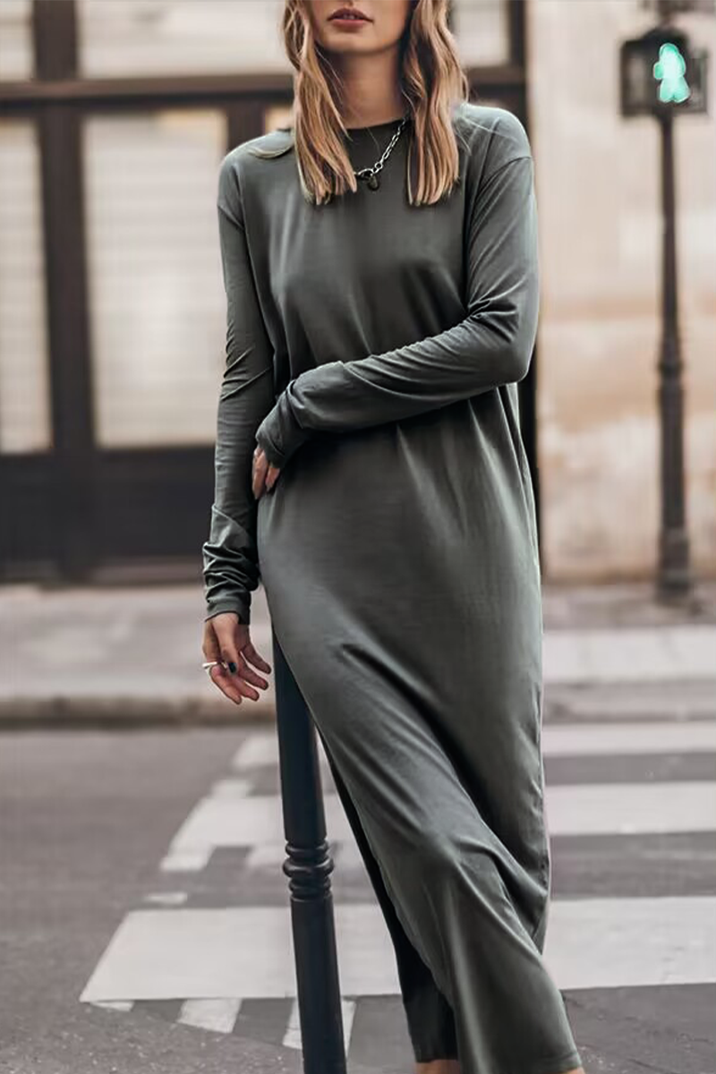 Elle&Vire - Elegant Lightweight Sweater Dress