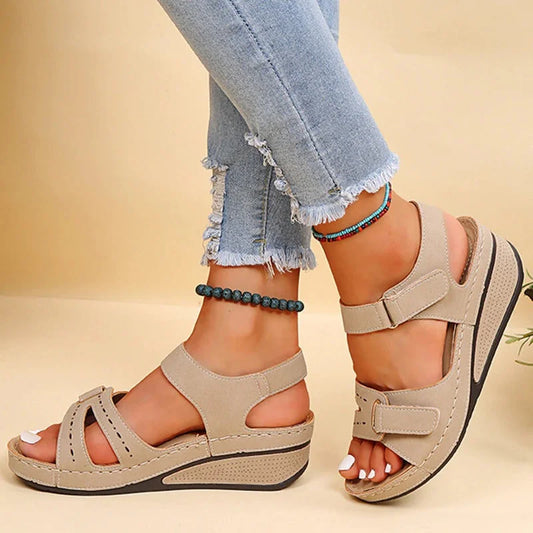 Alice Leroy® | Soft Padded Platform Sandals