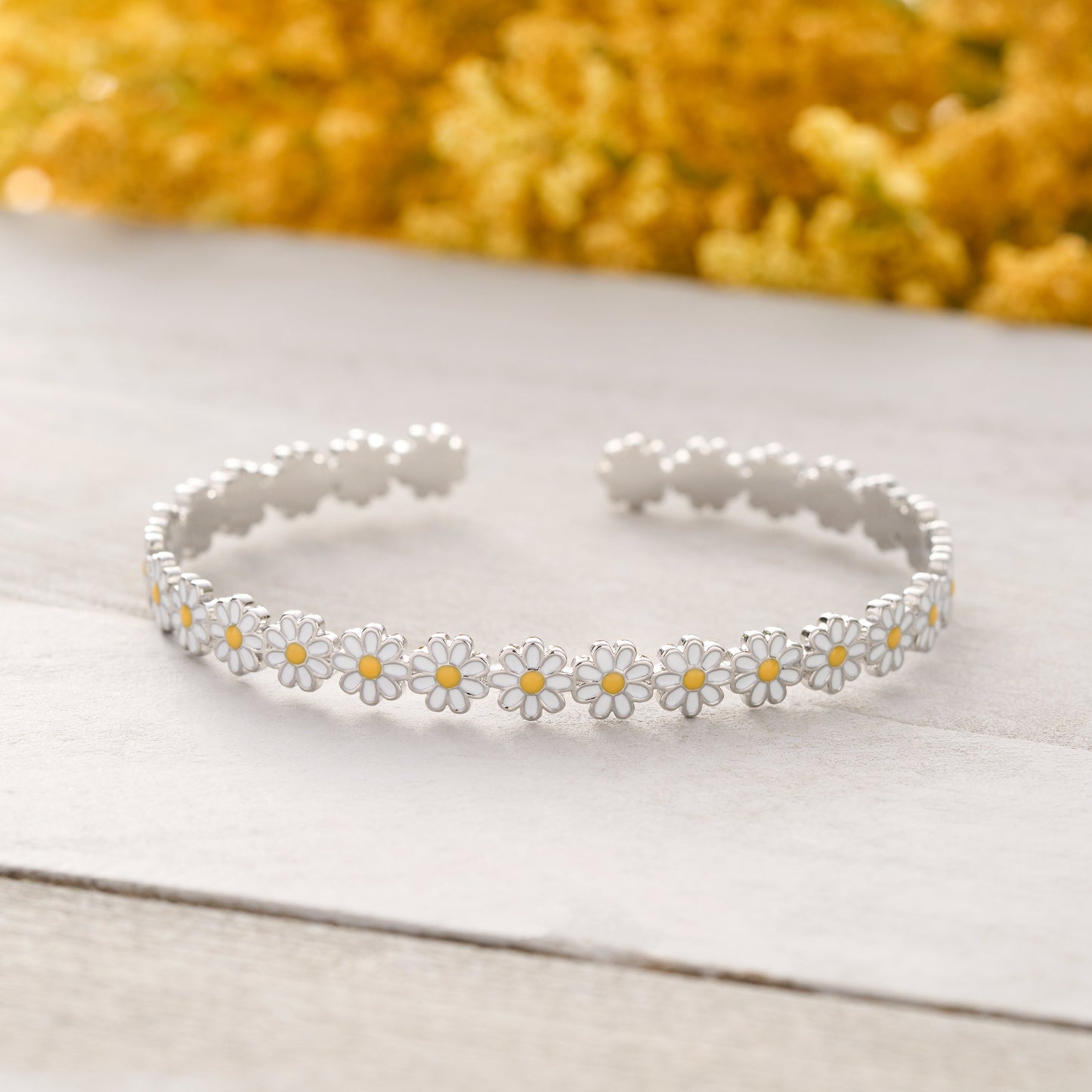 Little Daisy Cuff Bracelet