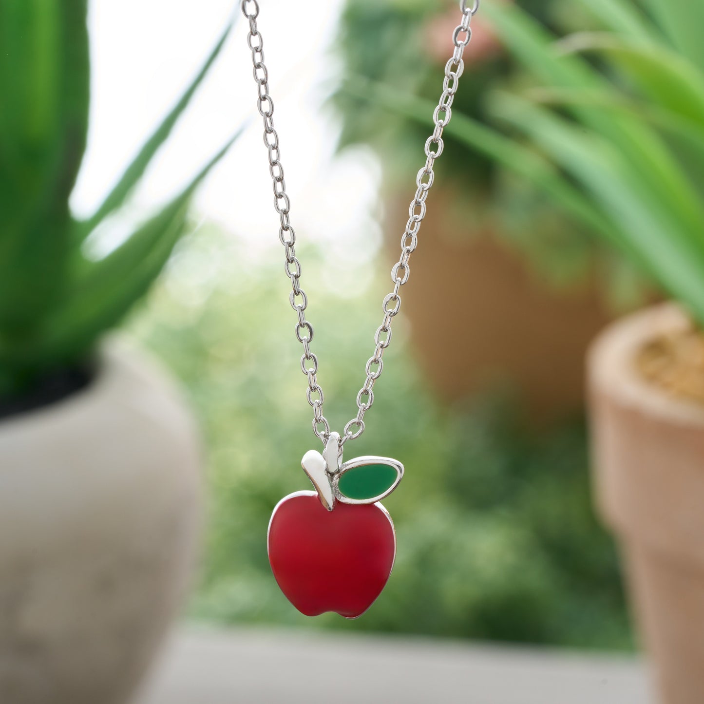 Little Apple Necklace