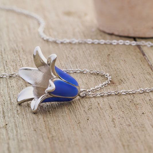 Bluebell Flower Necklace