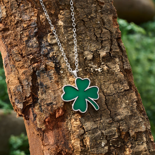 Little Four-Leaf Clover Necklace