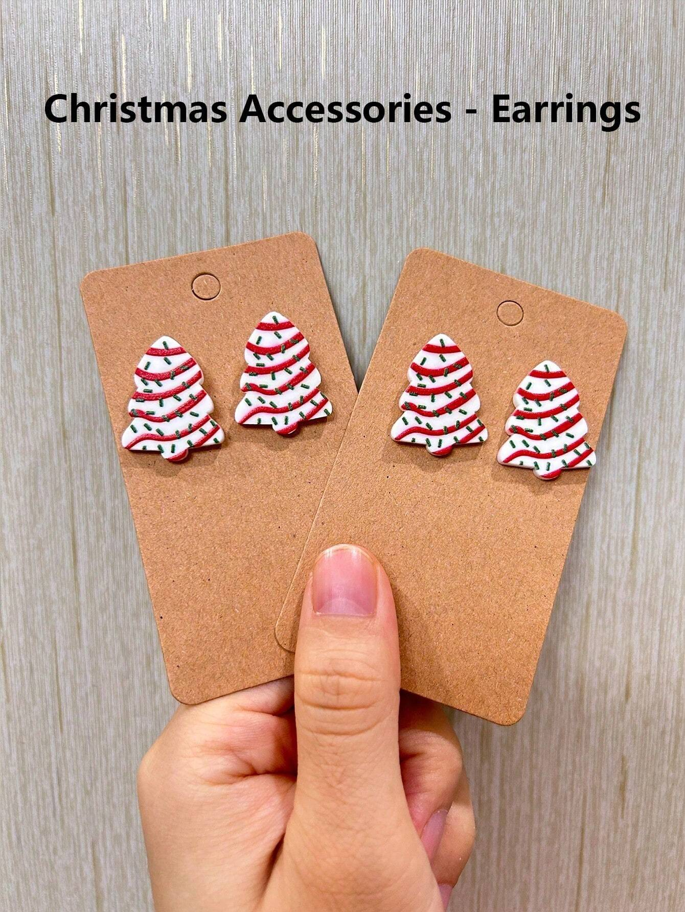 Christmas Tree Earrings