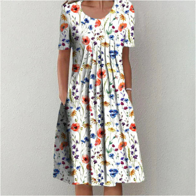 Elle&Vire® - Dress with floral pattern