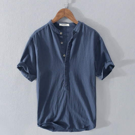 Everettåä? Breathable Short-Sleeve Linen Shirts