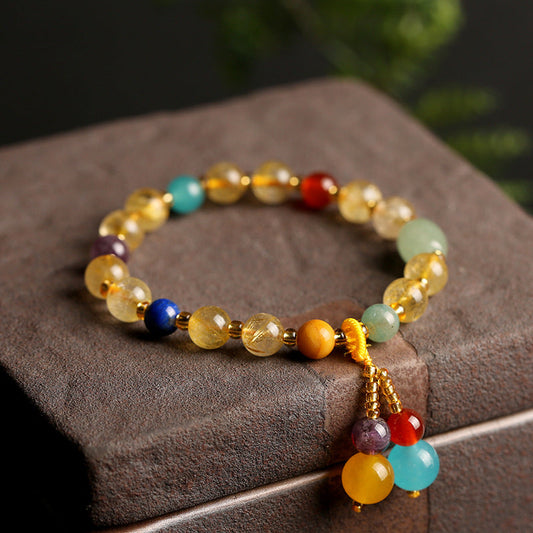 The Golden Glow Citrine Wealth Bracelet