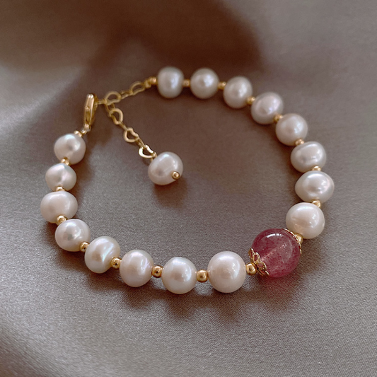 Companion•Crystal Pearl Bracelet
