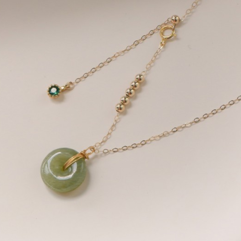 Peace • Jade Agate Necklace