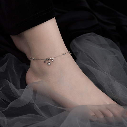 Lucky the bell • s925 sterling silver Anklet
