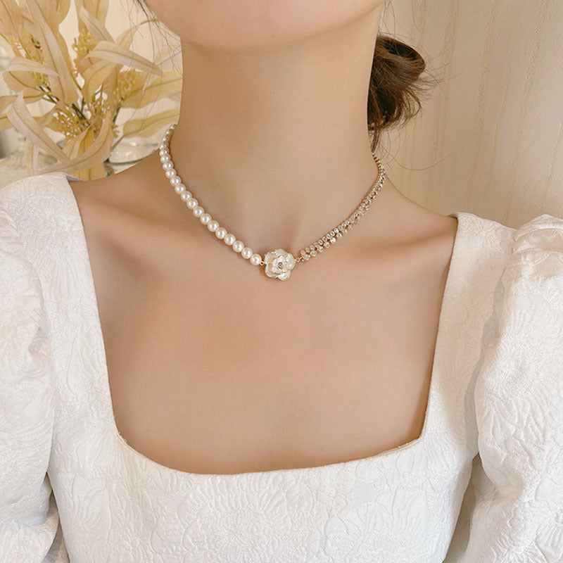 Camellia • Pearl Necklace