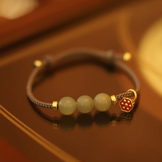 Guardian•Lotus jade jade bracelet