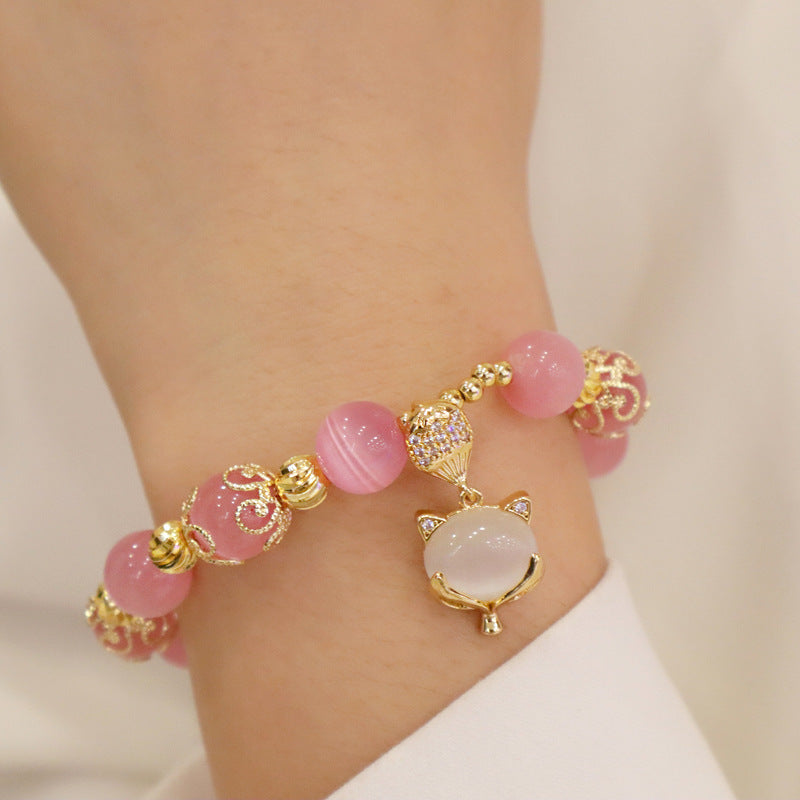 Aventure • Pink Opal Bracelet