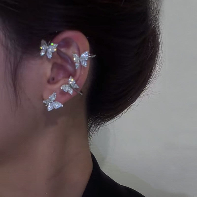 Butterfly • Clip Earrings