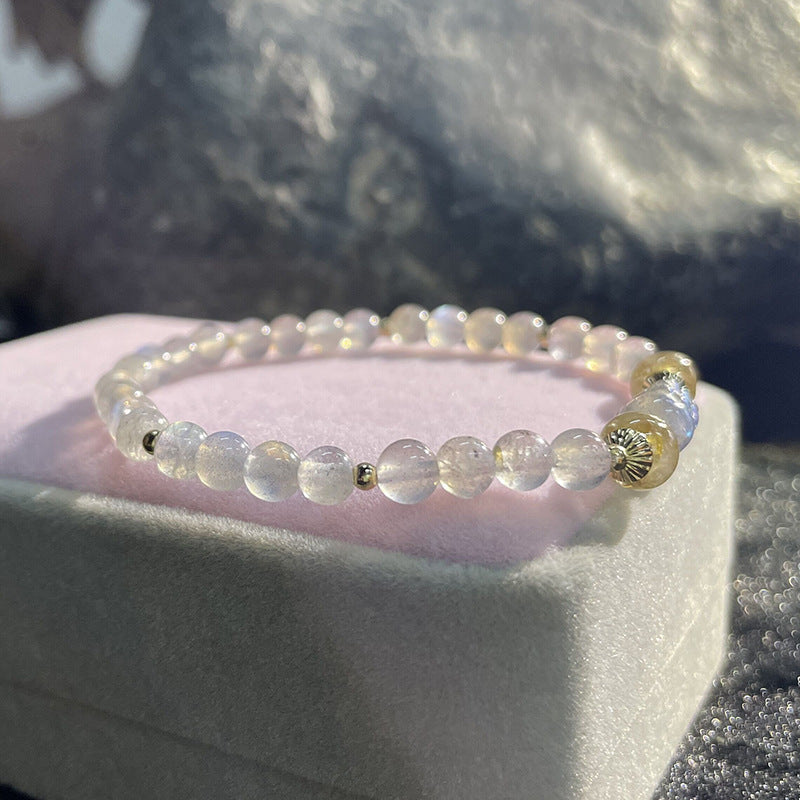 Fortune • Moonstone Crystal Bracelet