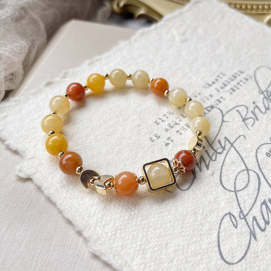 Glamour girl • agate bracelet