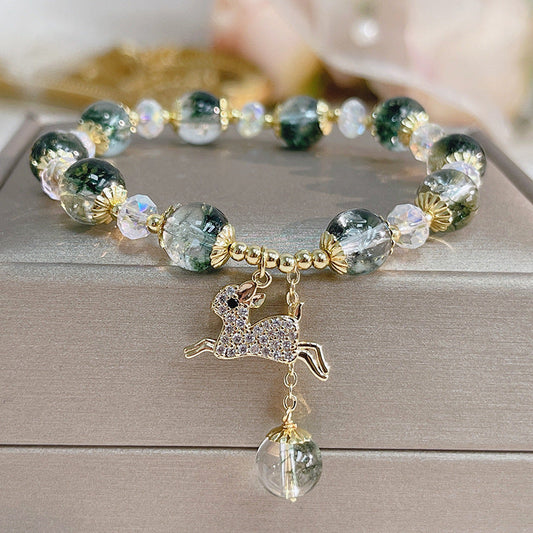 Forest Fawn • Aquatic Crystal Bracelet