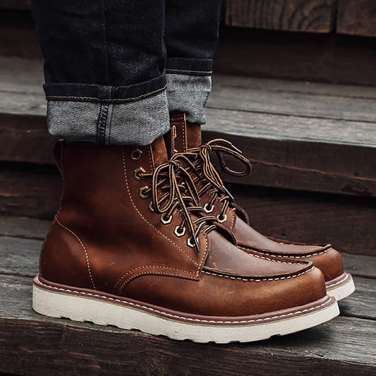 Jackson Menswear Co. Leather Boots