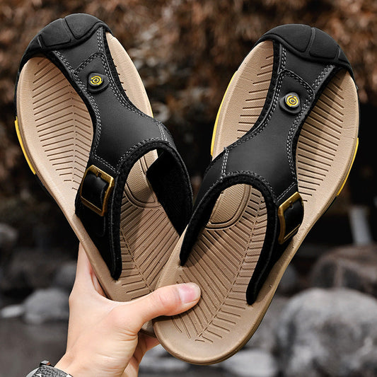 SoleMate Genuine Leather Sandals