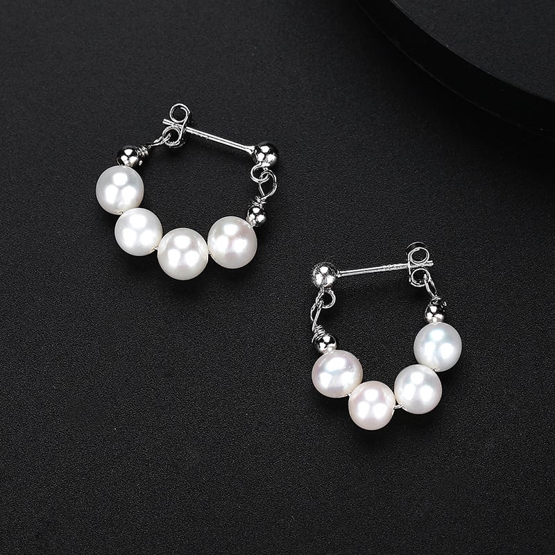 49% OFF - 💝To My Dearest Daughter👩❤️👧elegant pearl earrings
