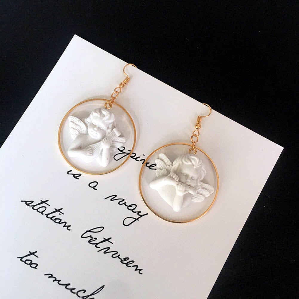 Cupid Pendant Earrings