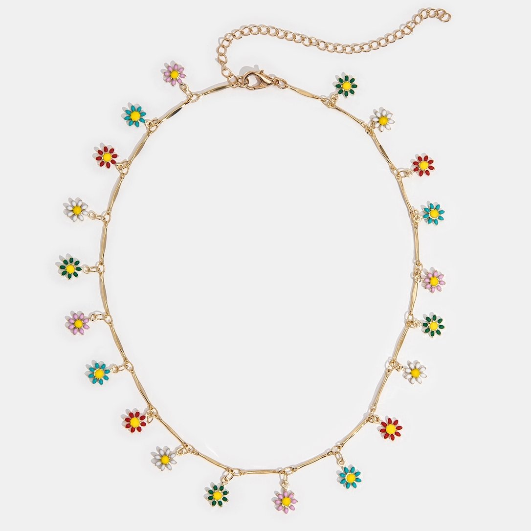 Dancing Daisies Necklace