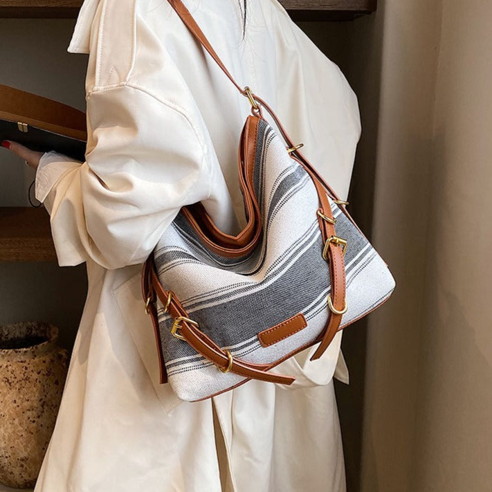 Bellccini Striped Handbag