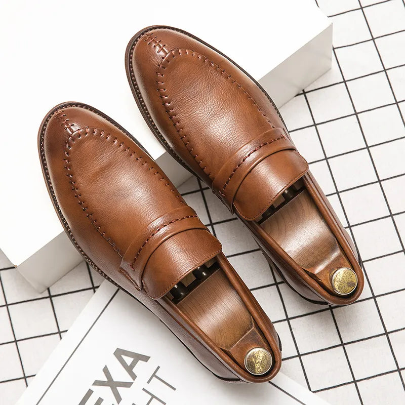 DanRidge Genuine Leather Loafers