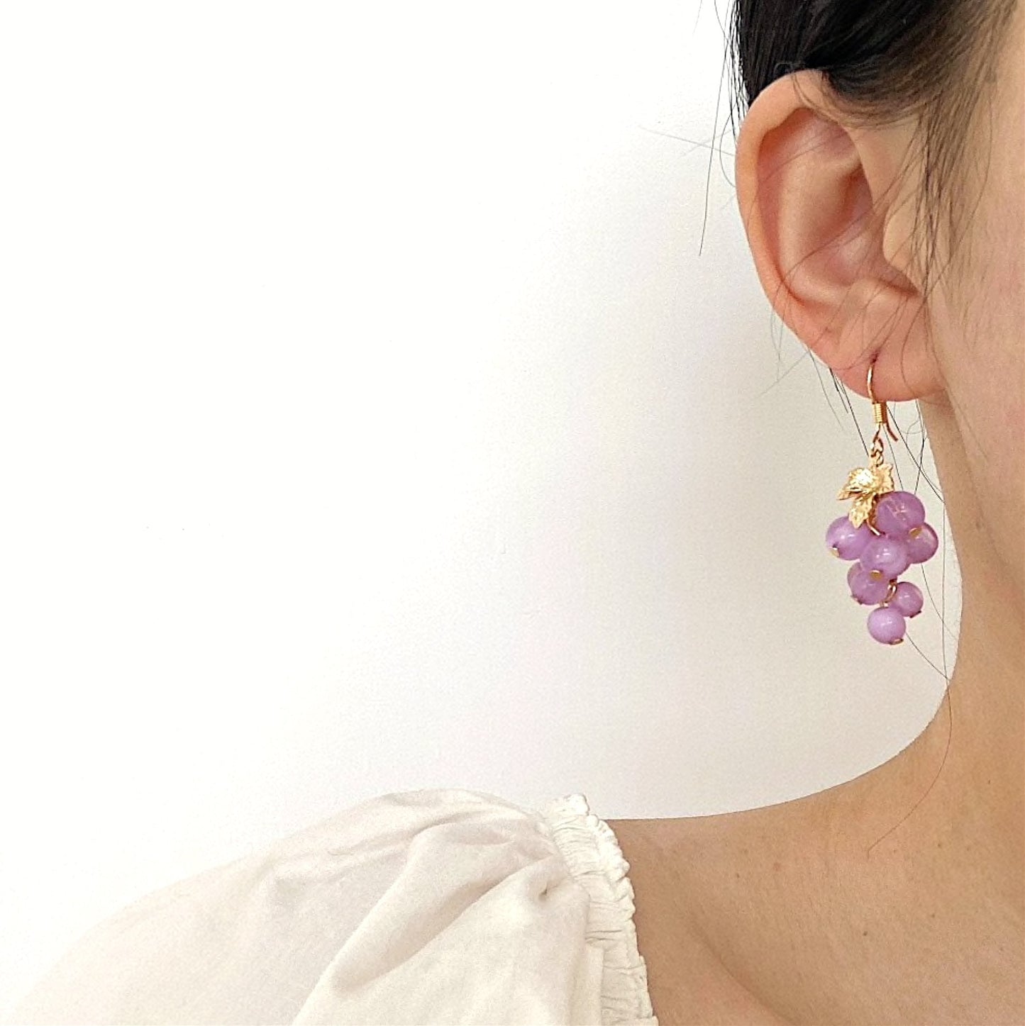 Fruity Grape Earrings