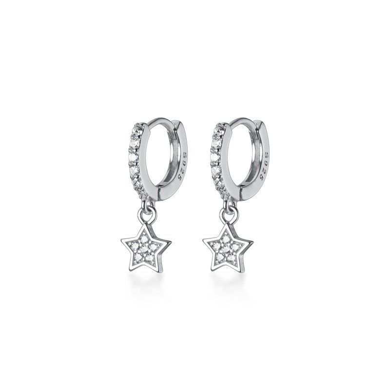 ‘Guiding Star’ Hoop Earrings