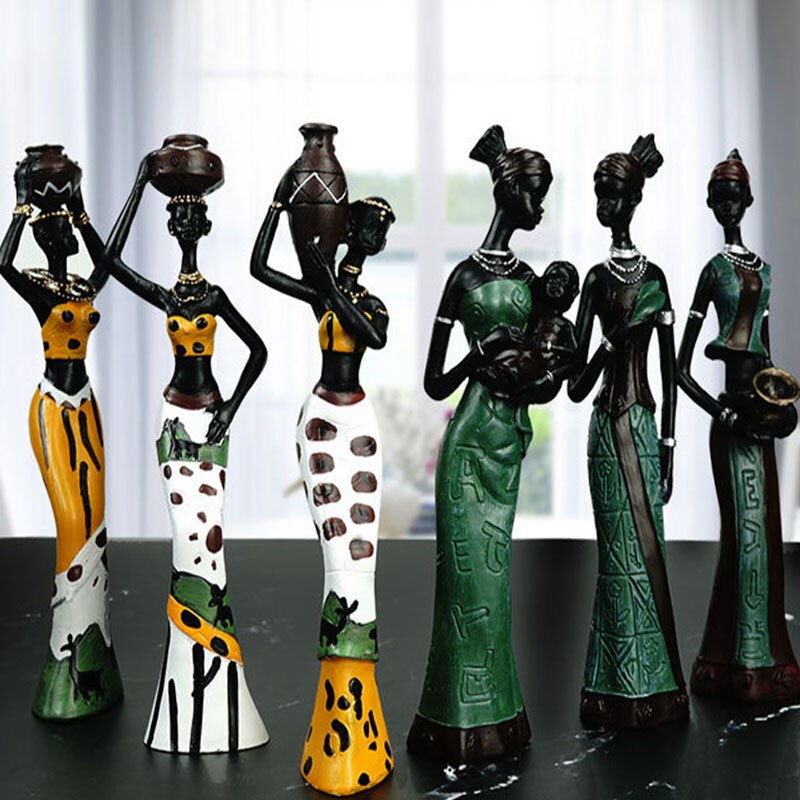 African Harmony Art Statues