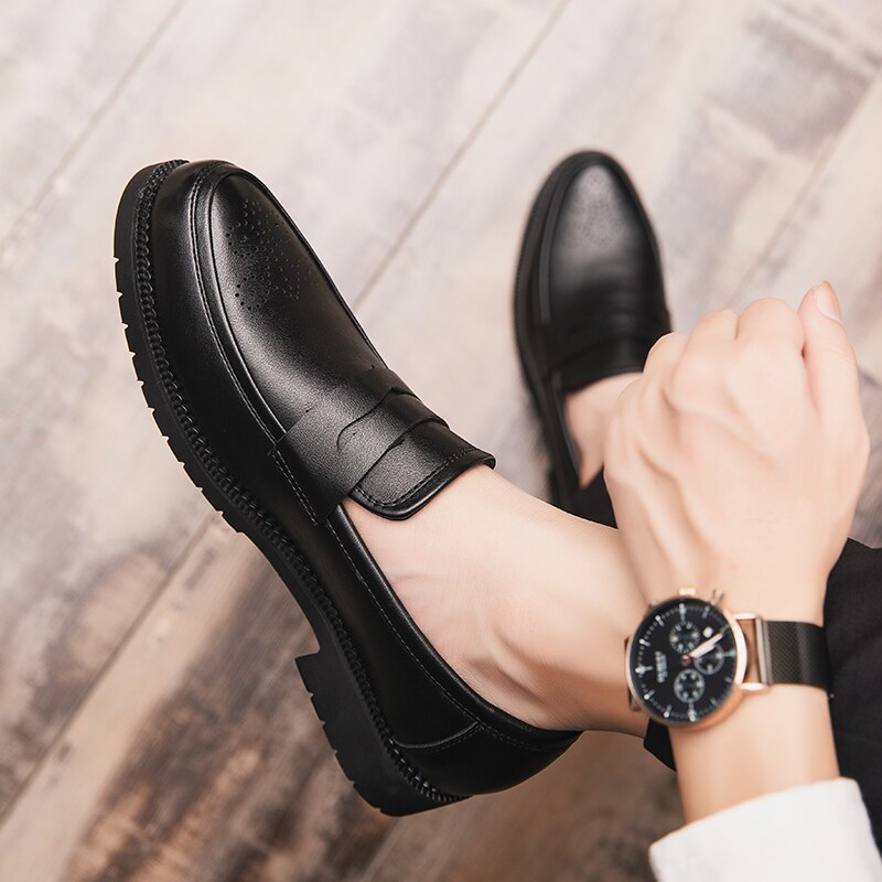 Classy Cruise Leather Loafers