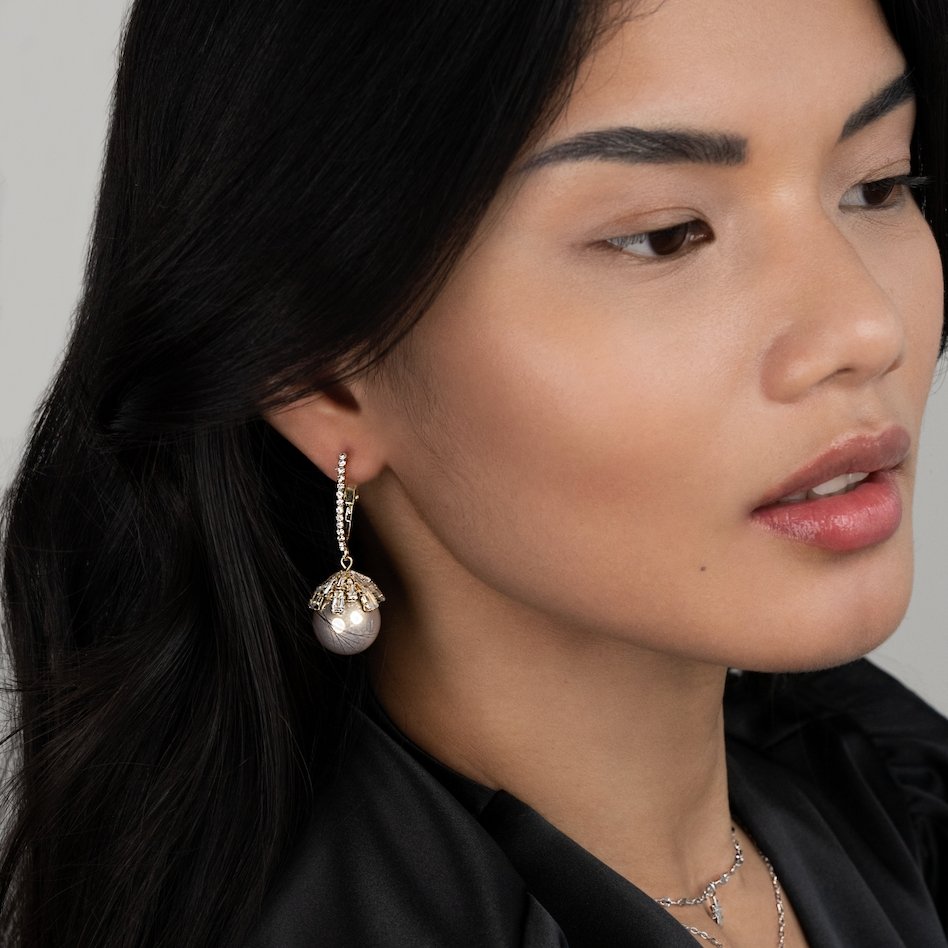 Malia Pearl Drop Earrings