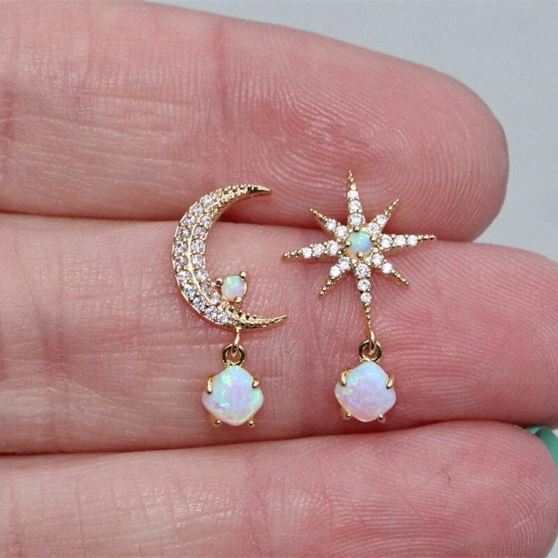 Midnight Opal Earrings