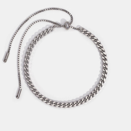 Silver Florence Weave Bracelet